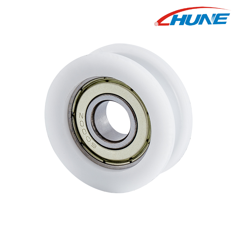 Есік, терезе және тоңазытқыш Коулятқа төзімді пластикалық PU 6000Z Moding Pulley