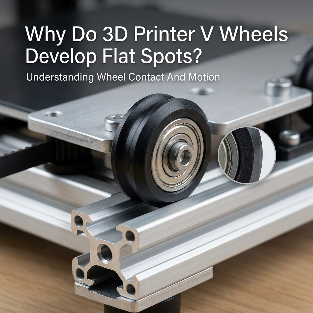  Неліктен 3D принтерінің V дөңгелектері тегіс нүктелерді дамытады?